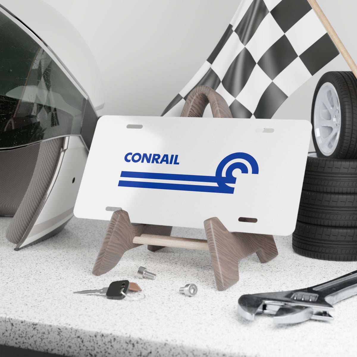 Conrail (Consolidated Rail Corporation) Vanity License Plate