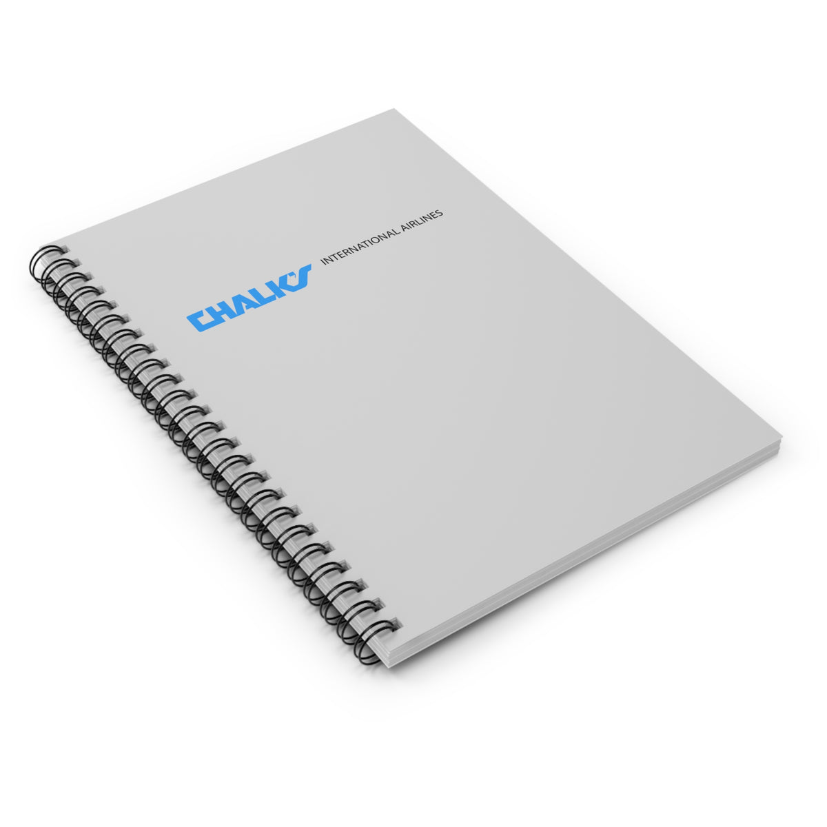 Chalk's International Airlines Spiral Notebook