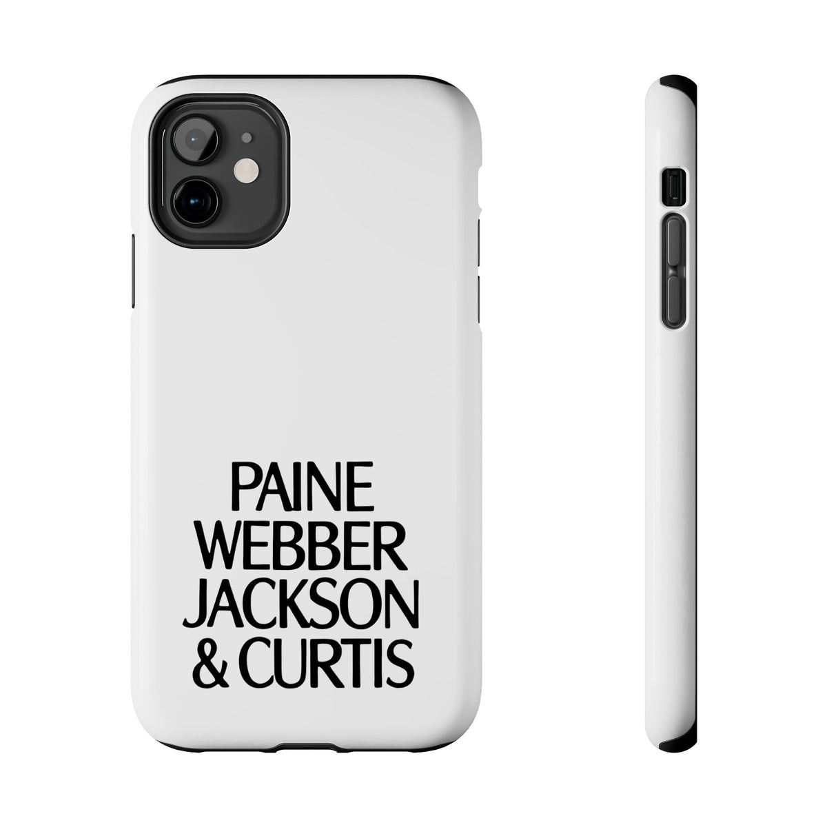 Paine Webber Jackson & Curtis Tough Phone Case