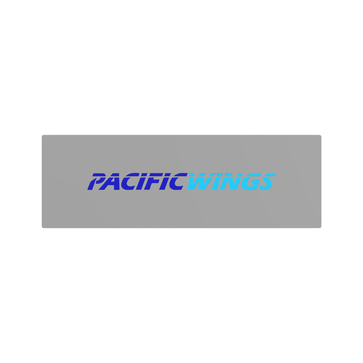 Pacific Wings Metal Sign