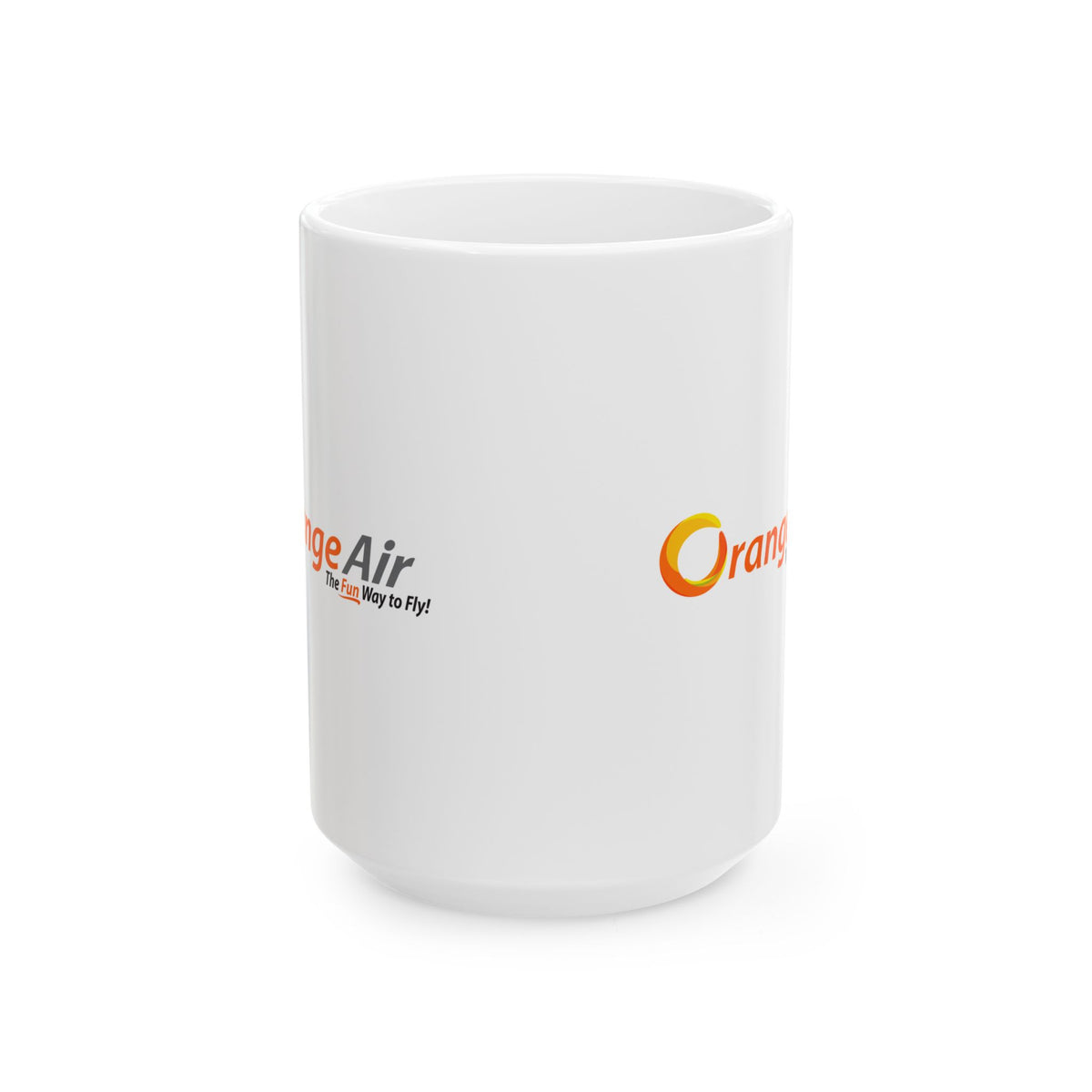 Orange Air Ceramic Coffee Mug