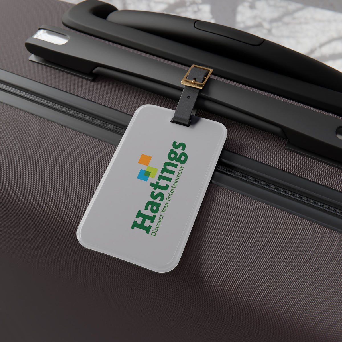 Hastings Entertainment Luggage Tag