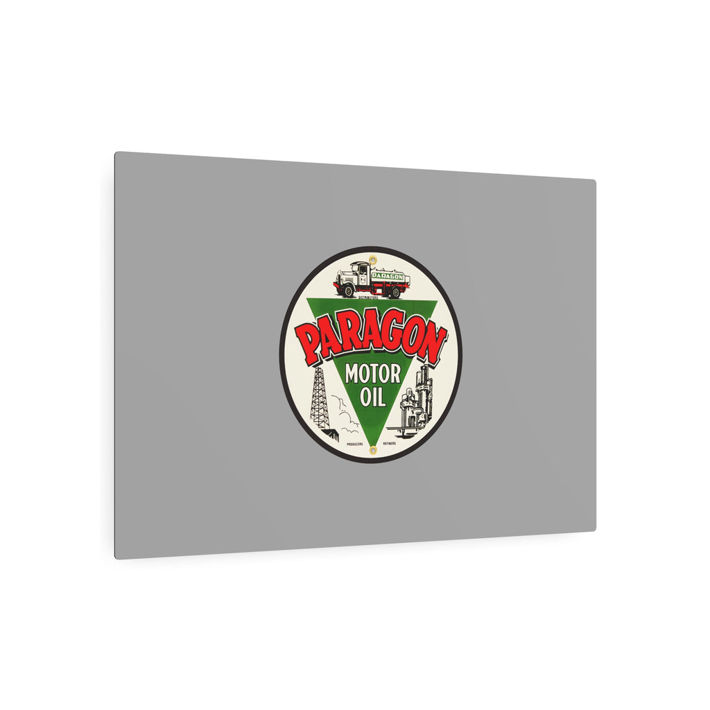 Paragon Oil Metal Sign