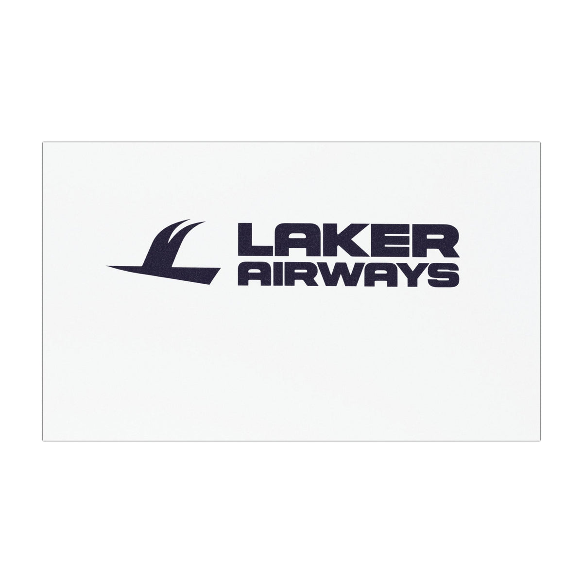 Laker Airways Car Magnet
