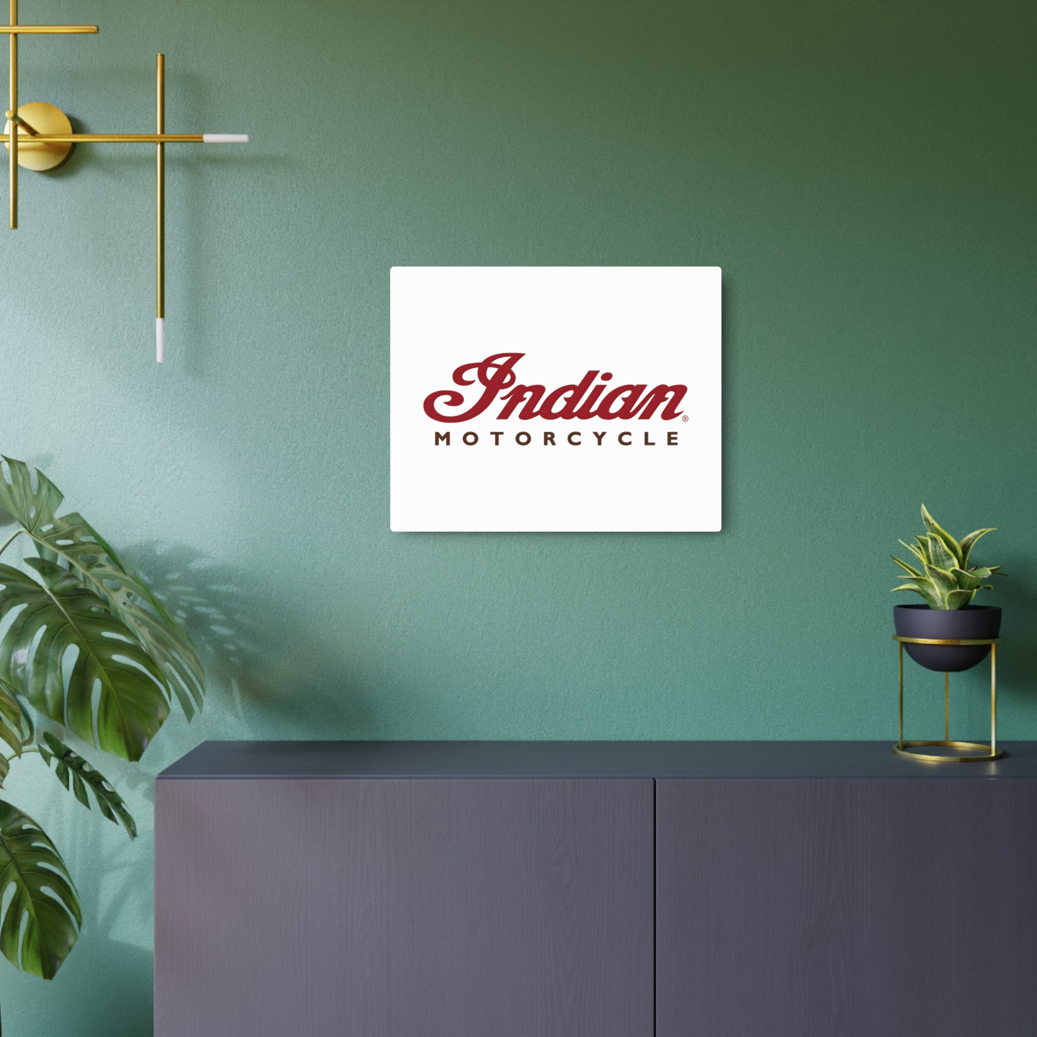 Indian Motorcycle Metal Sign