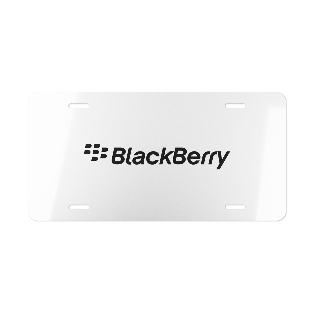 BlackBerry Vanity License Plate