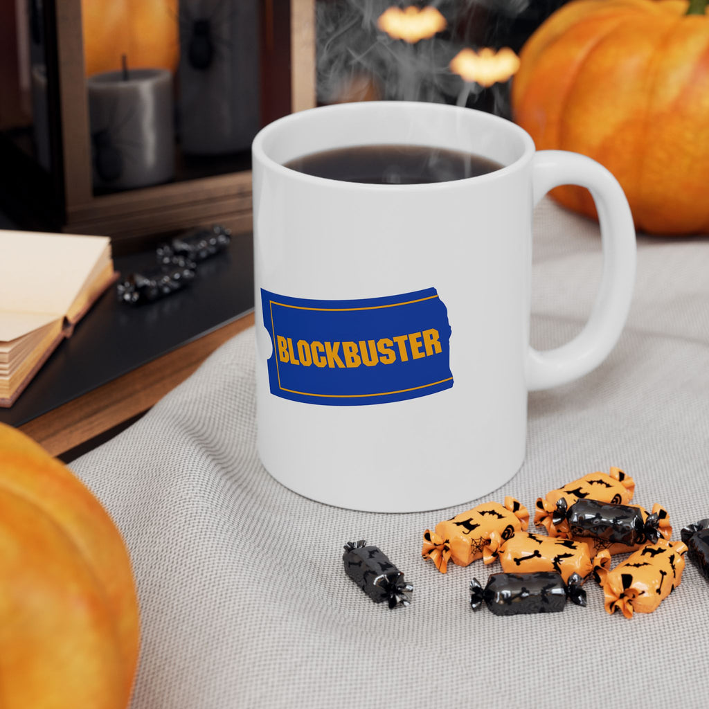 Blockbuster Video Ceramic Coffee Mug
