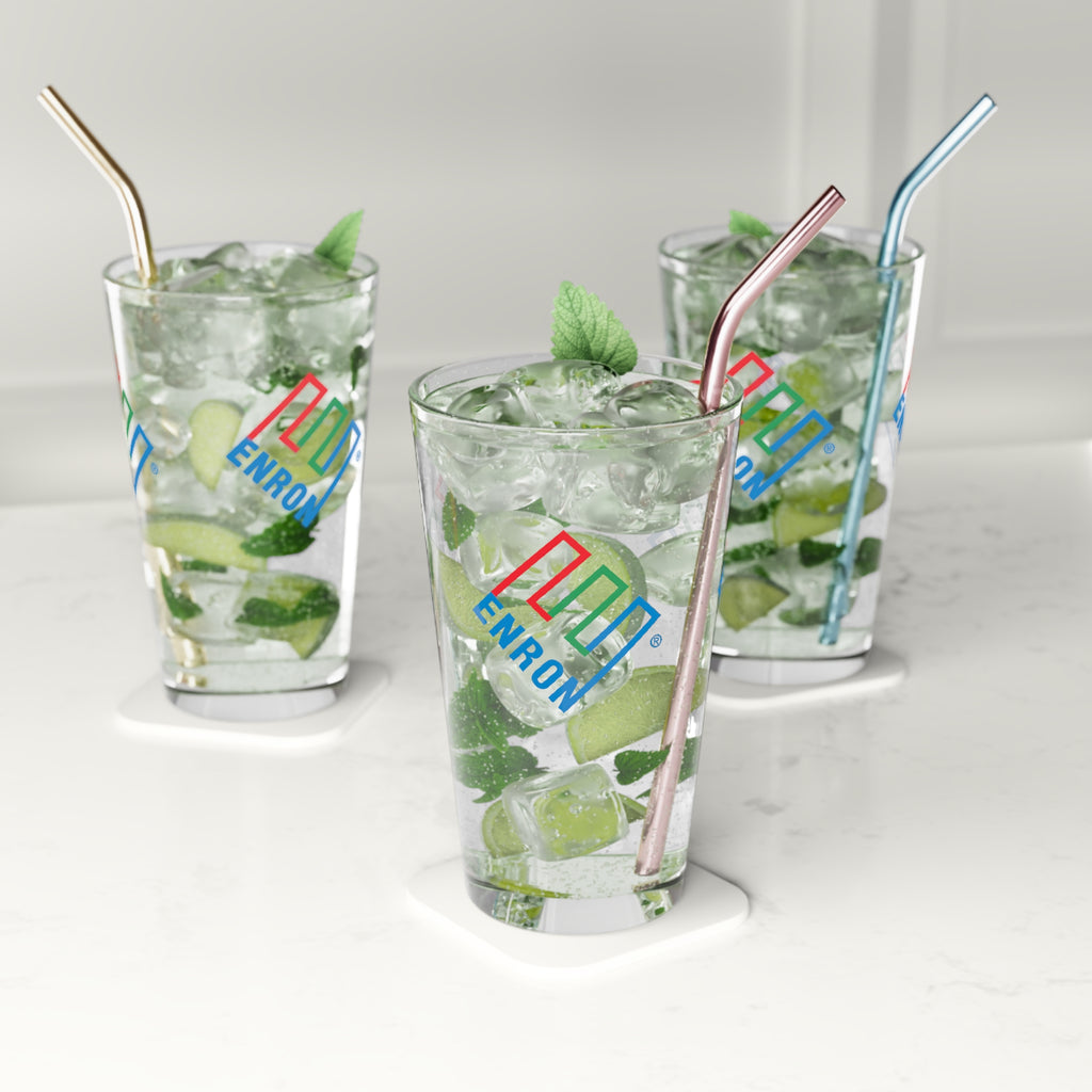 Enron 16oz Pint Glass