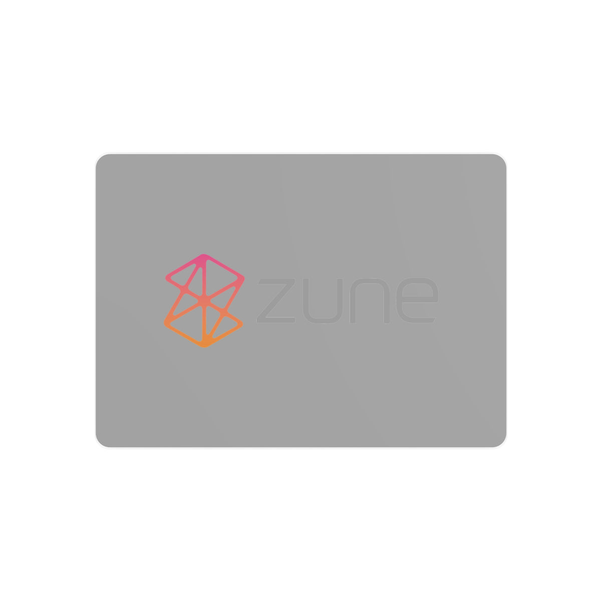 Zune Metal Sign