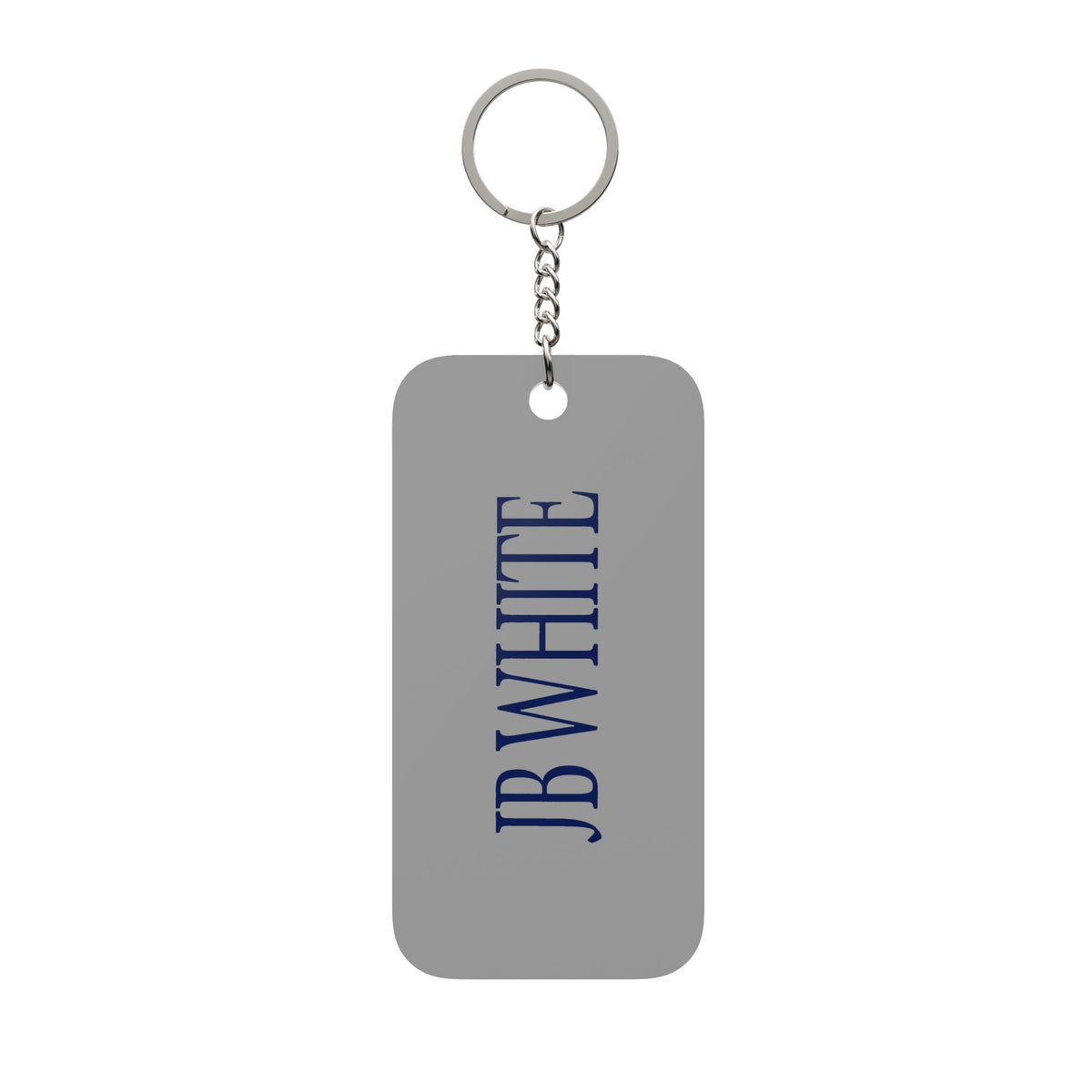 J. B. White Double-Sided Keychain Charm