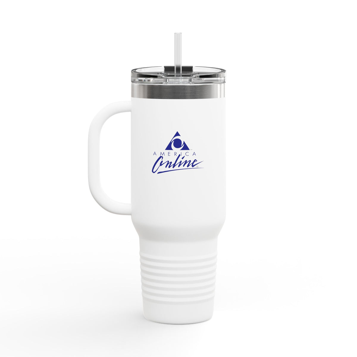 America Online (AOL) 40oz Insulated Travel Mug Stainless Tumbler