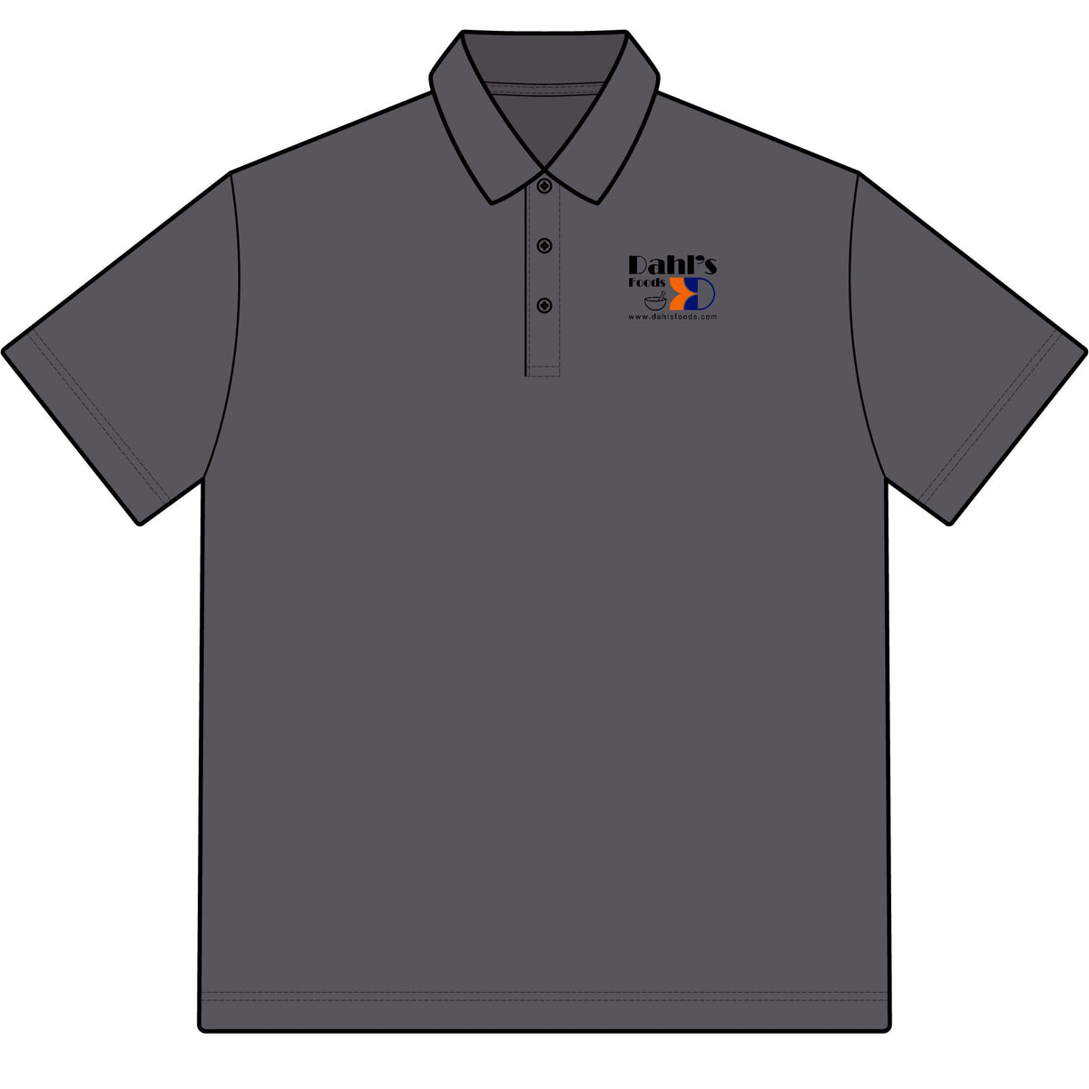 Dahl's Foods Cotton Polo Shirt