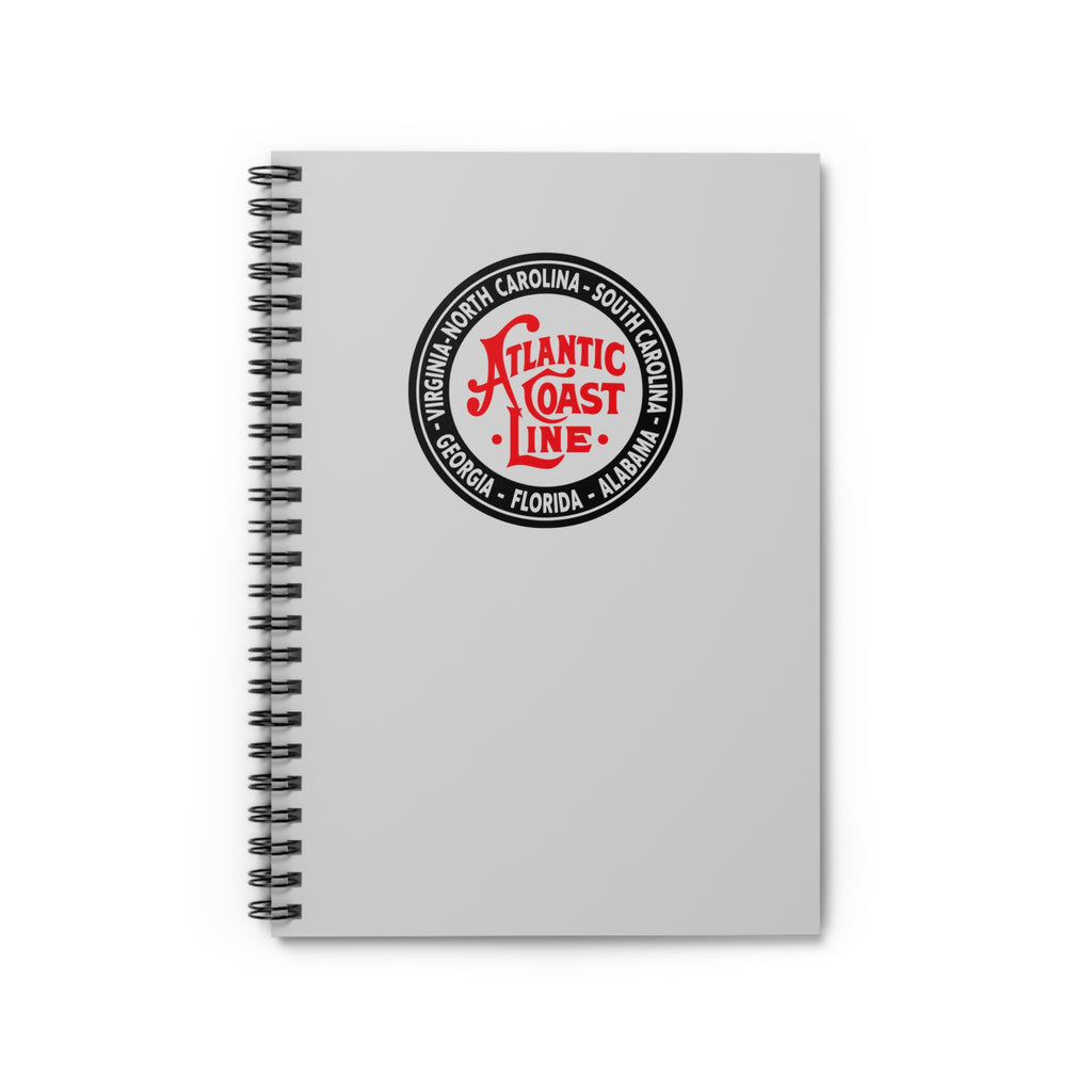 Atlantic Coast Line Railroad Spiral Notebook