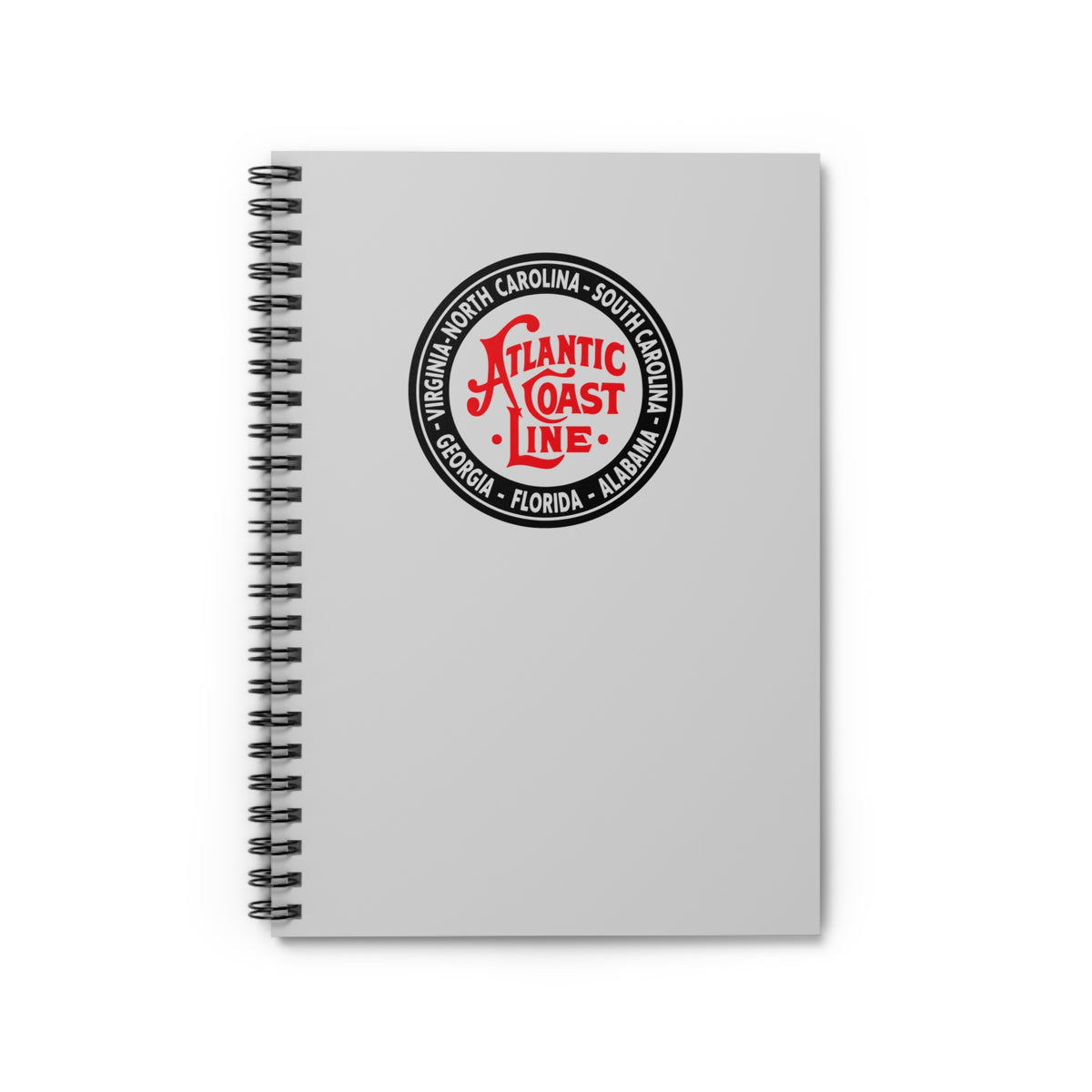 Atlantic Coast Line Railroad Spiral Notebook