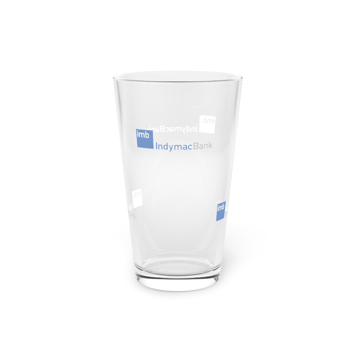IndyMac Bank 16oz Pint Glass