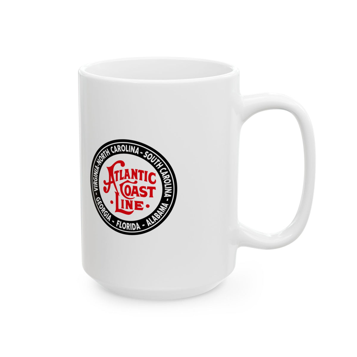 Atlantic Coast Line Railroad Ceramic Coffee Mug