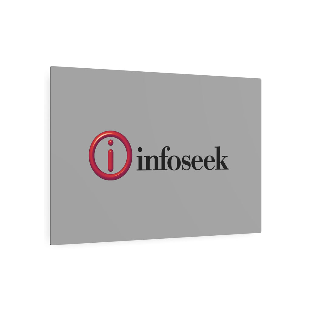 Infoseek Metal Sign