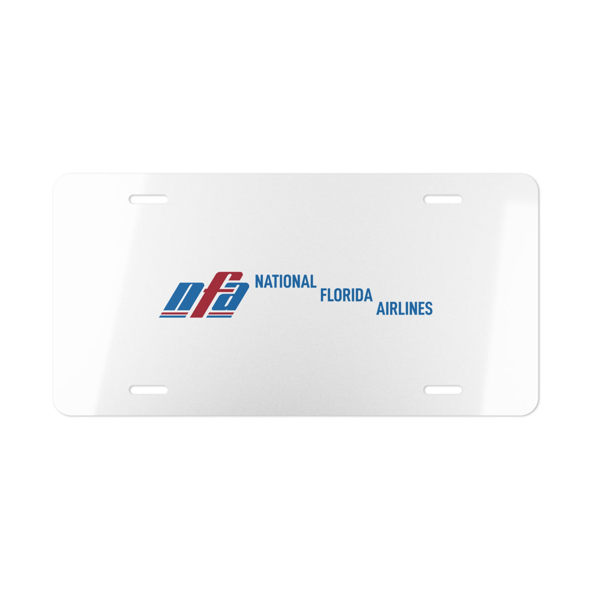 National Florida Airlines Vanity License Plate