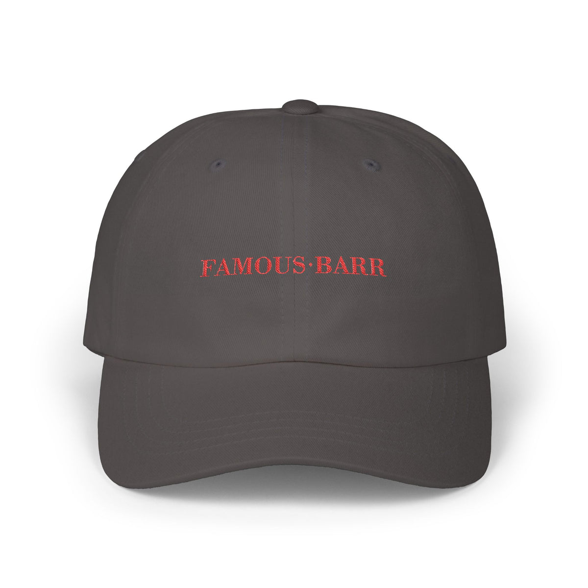 Famous-Barr Embroidered Dad Cap Hat