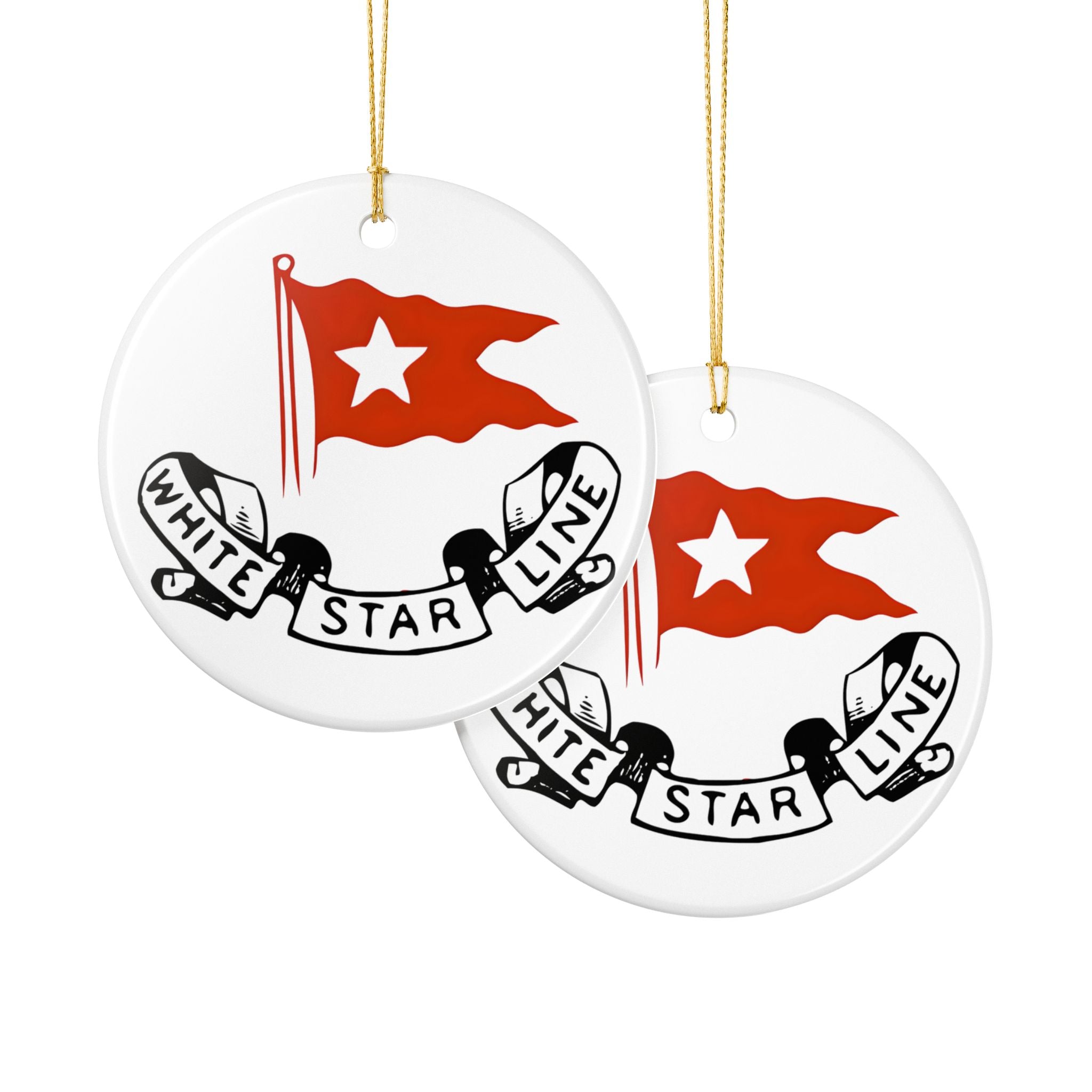 White Star Line Ceramic Ornament