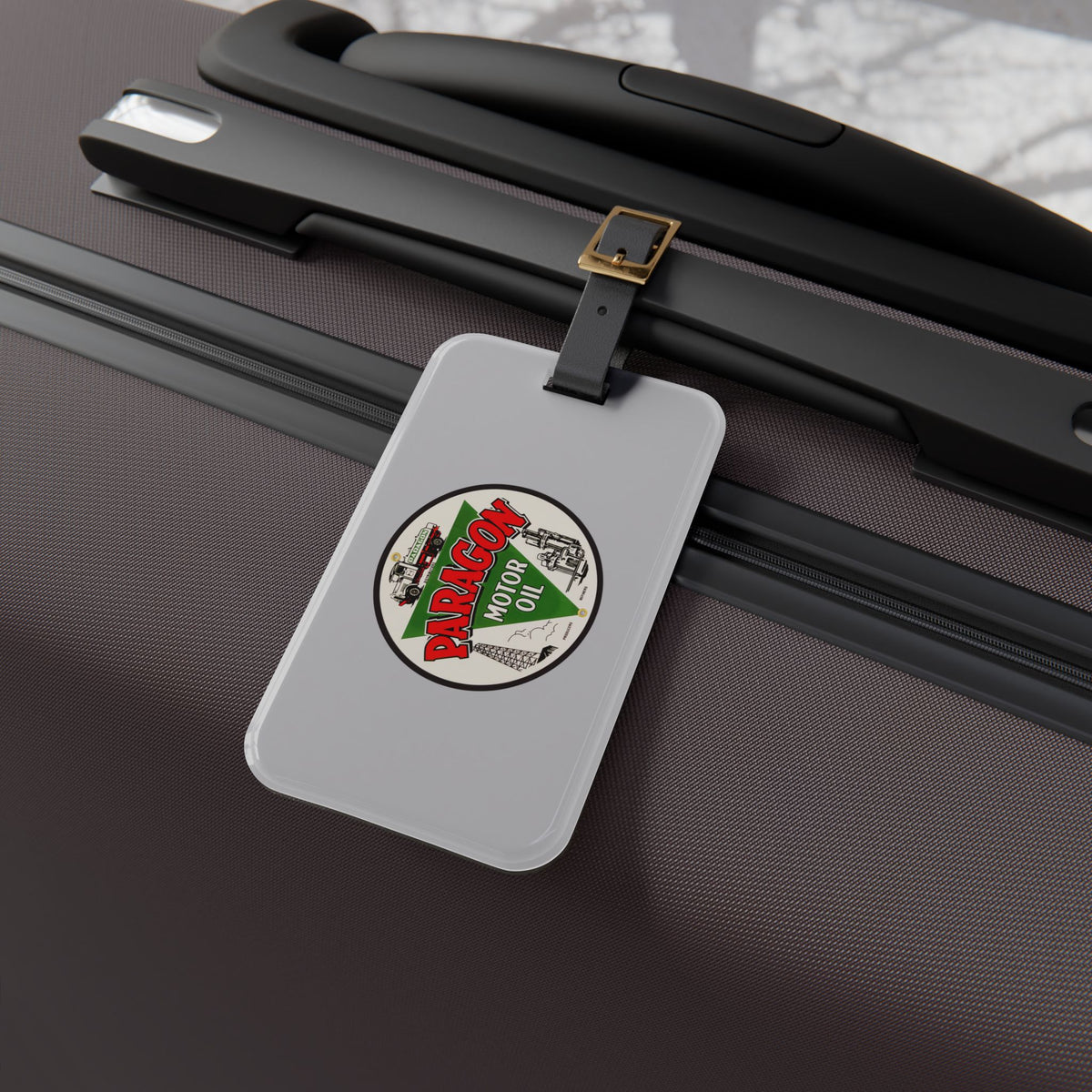 Paragon Oil Luggage Tag