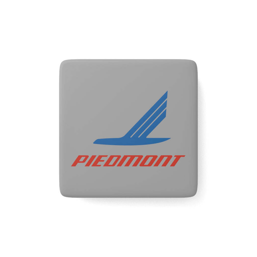 Piedmont Airlines Square Porcelain Fridge Magnet