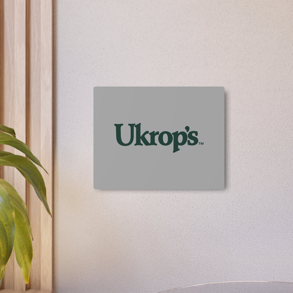 Ukrop's Super Markets Metal Sign