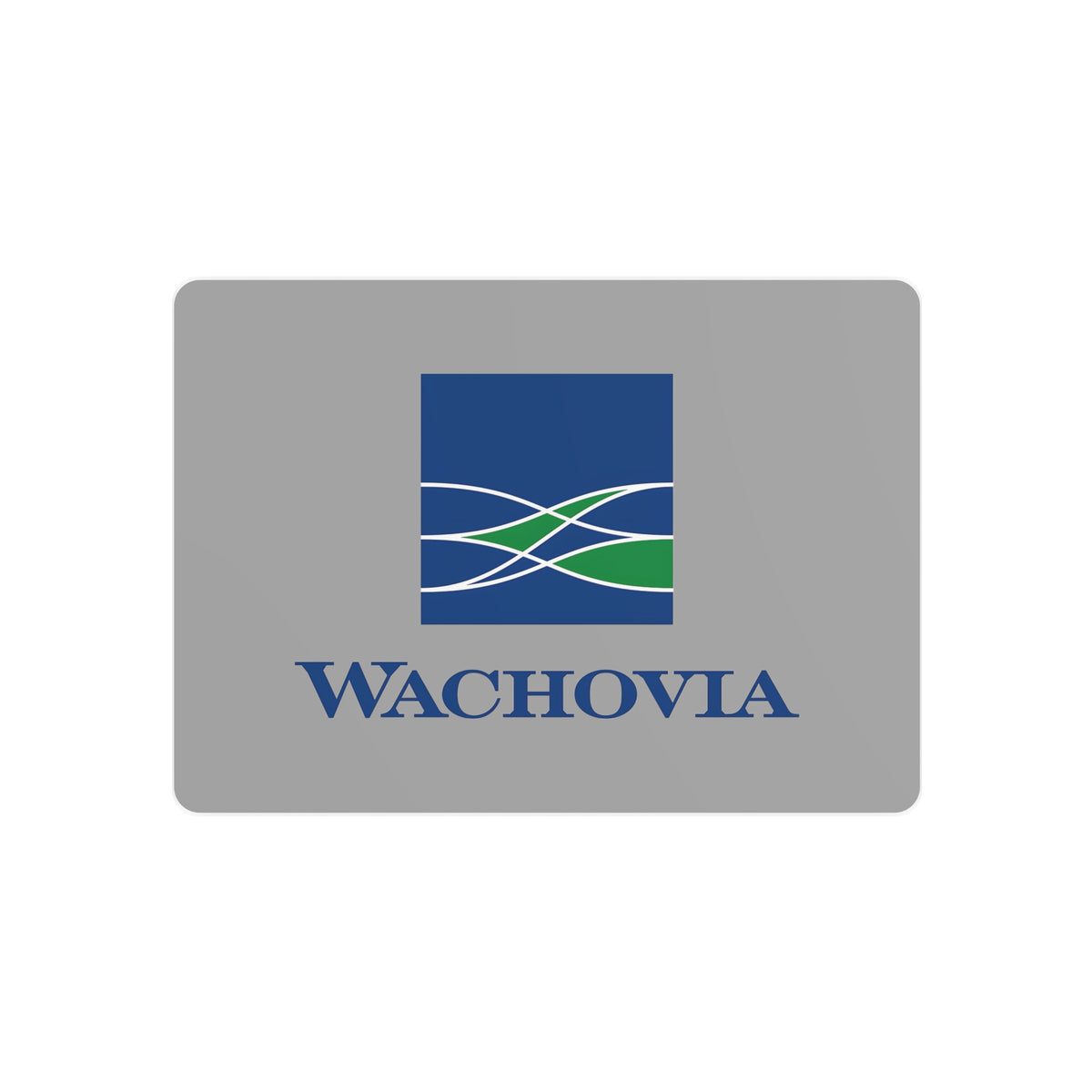 Wachovia Metal Sign