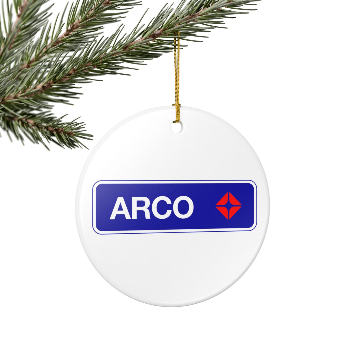 ARCO (Atlantic Richfield) Ceramic Ornament