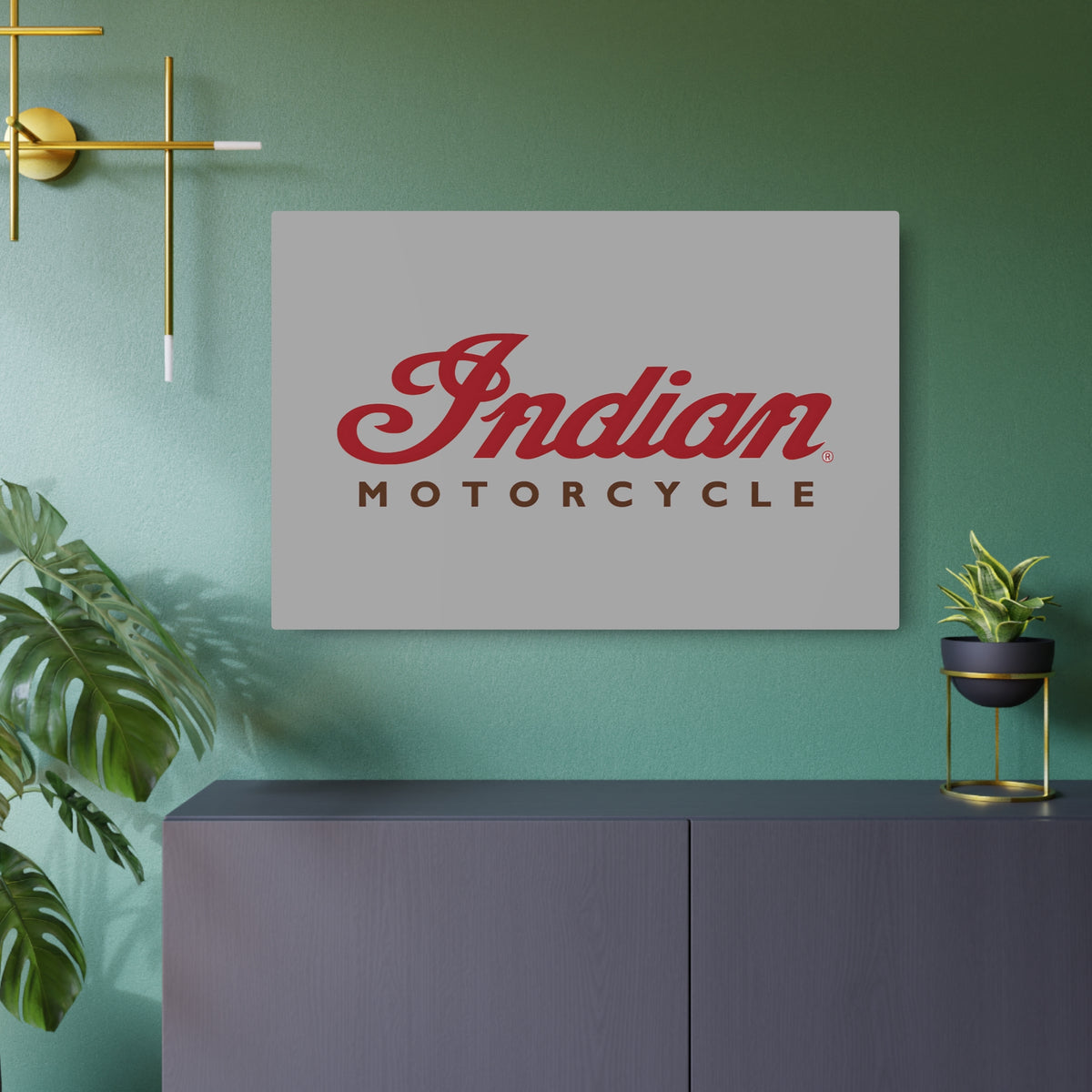 Indian Motorcycle Metal Sign