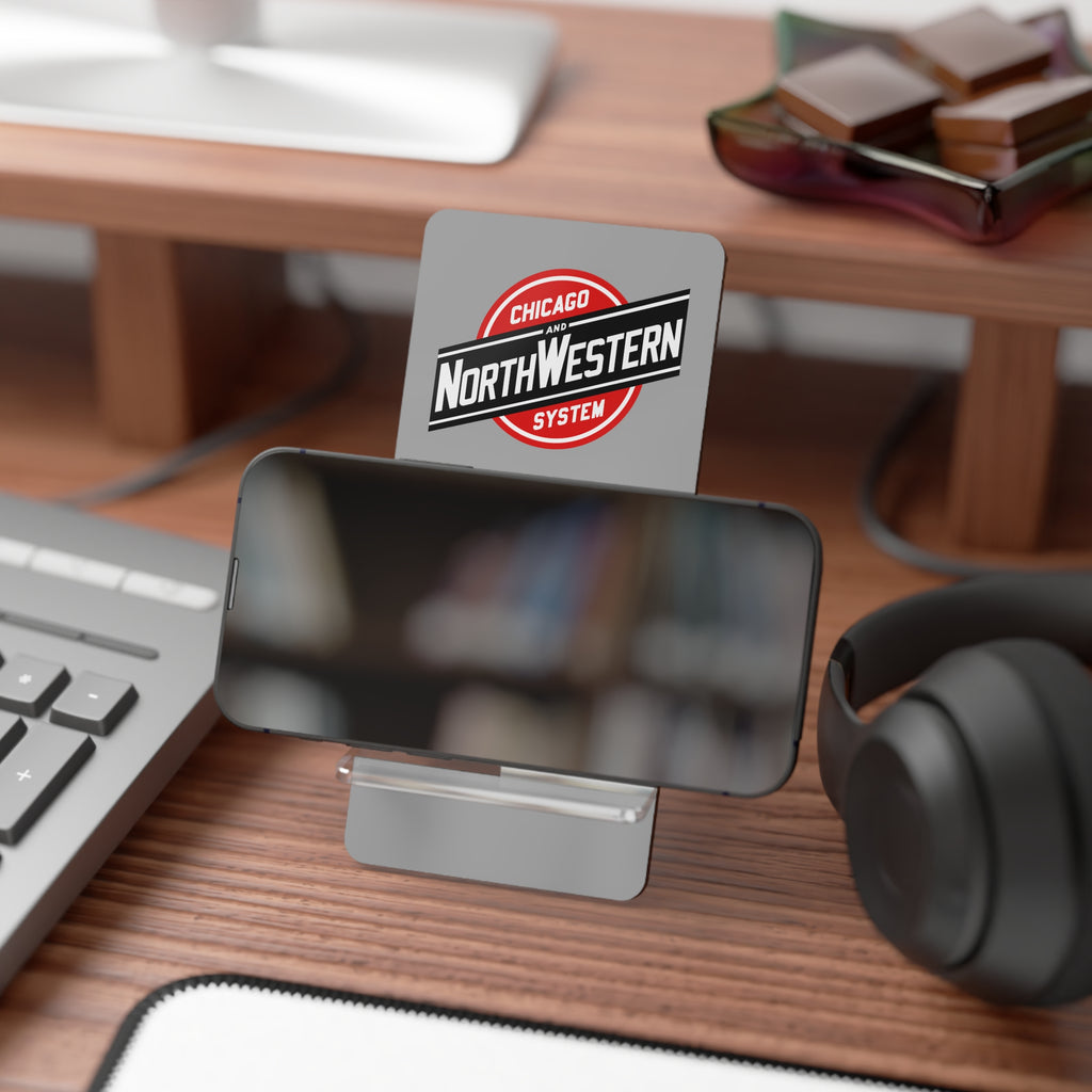 Chicago and North Western Railway Foldable Mobile Phone Display Stand