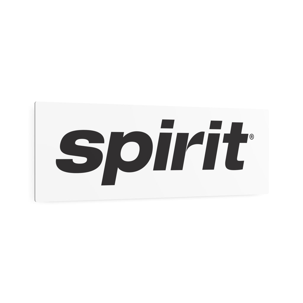 Spirit Airlines Metal Sign