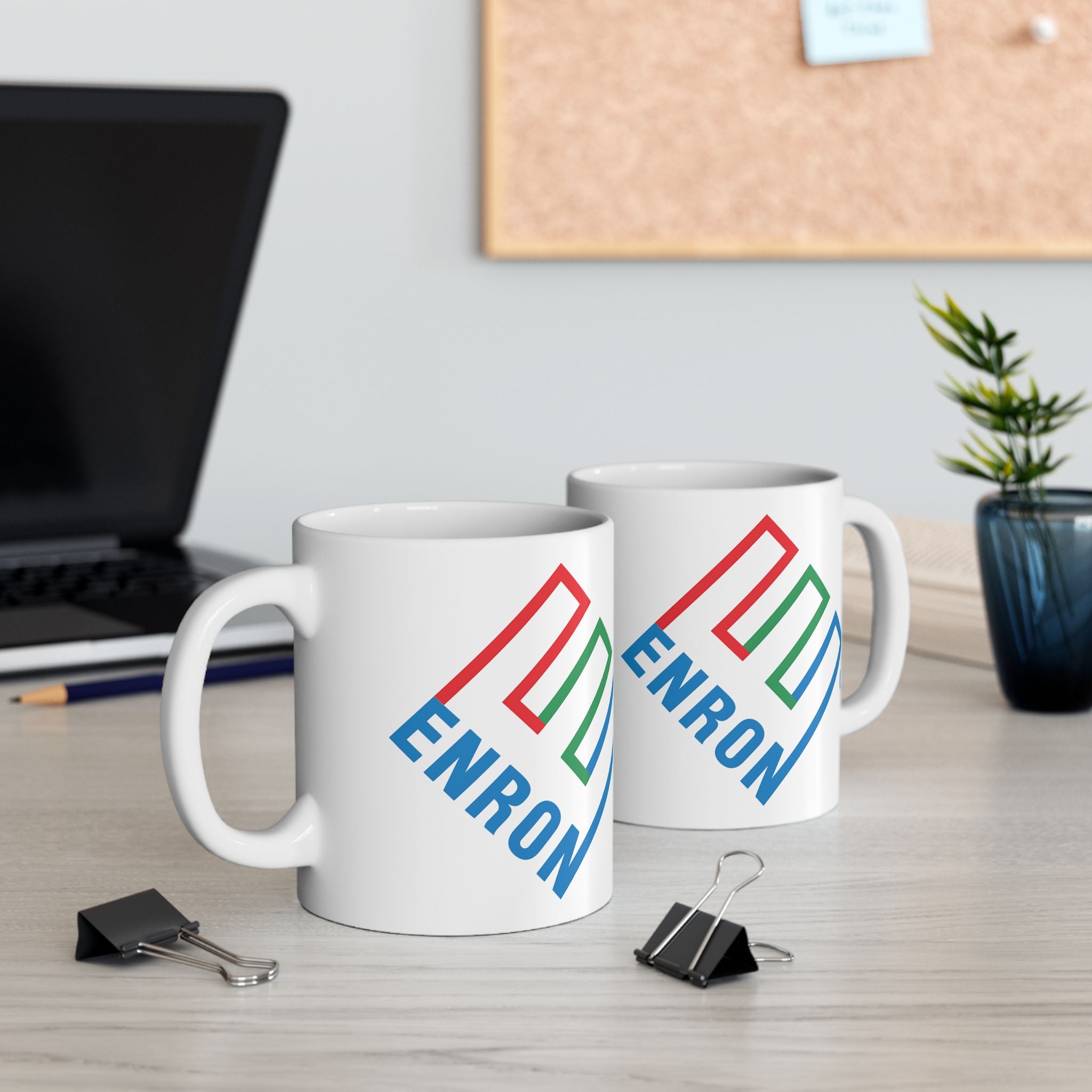 Enron Ceramic Coffee Mug