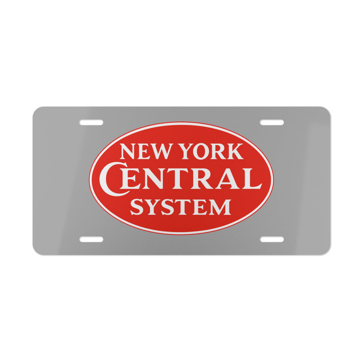New York Central Railroad Vanity License Plate