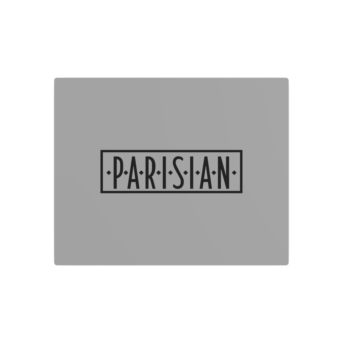 Parisian Metal Sign