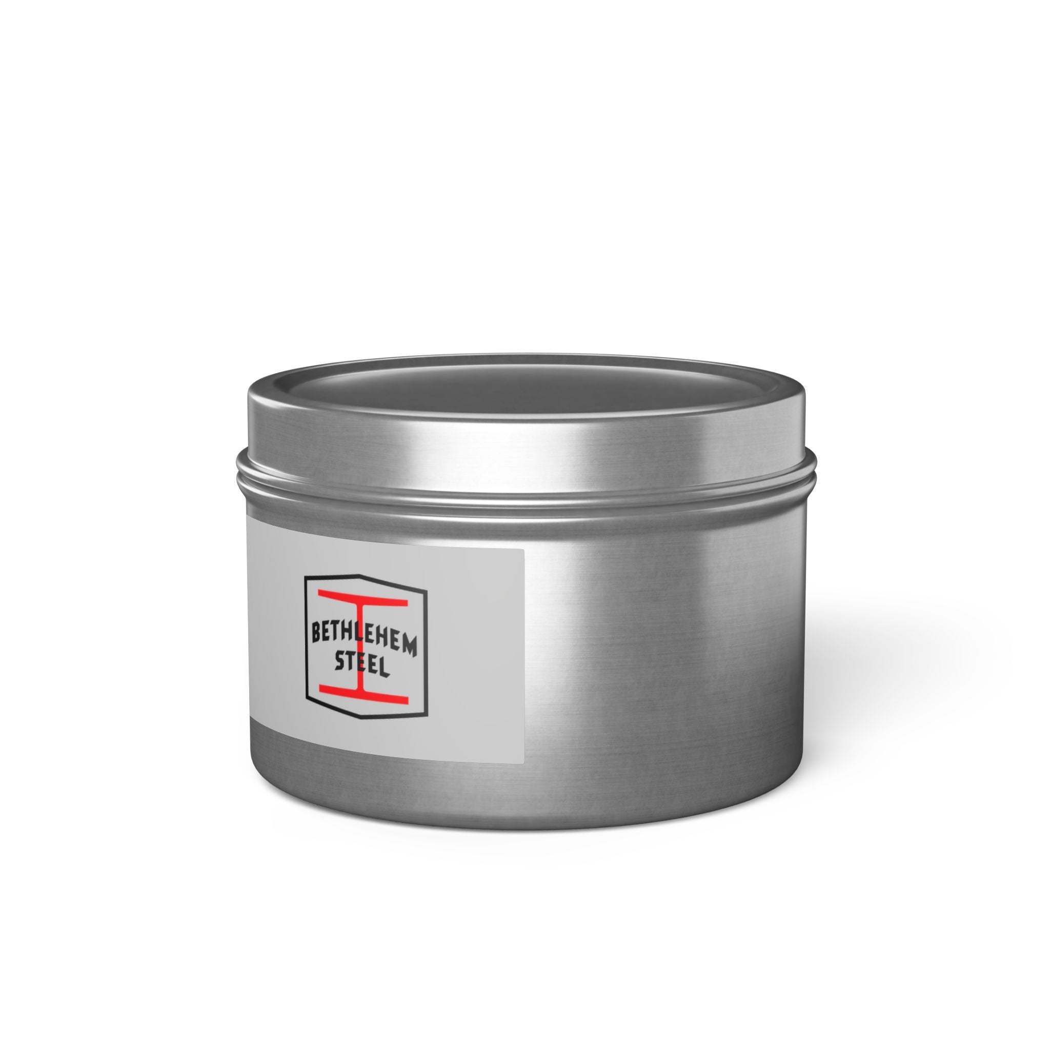 Bethlehem Steel Tin Candle