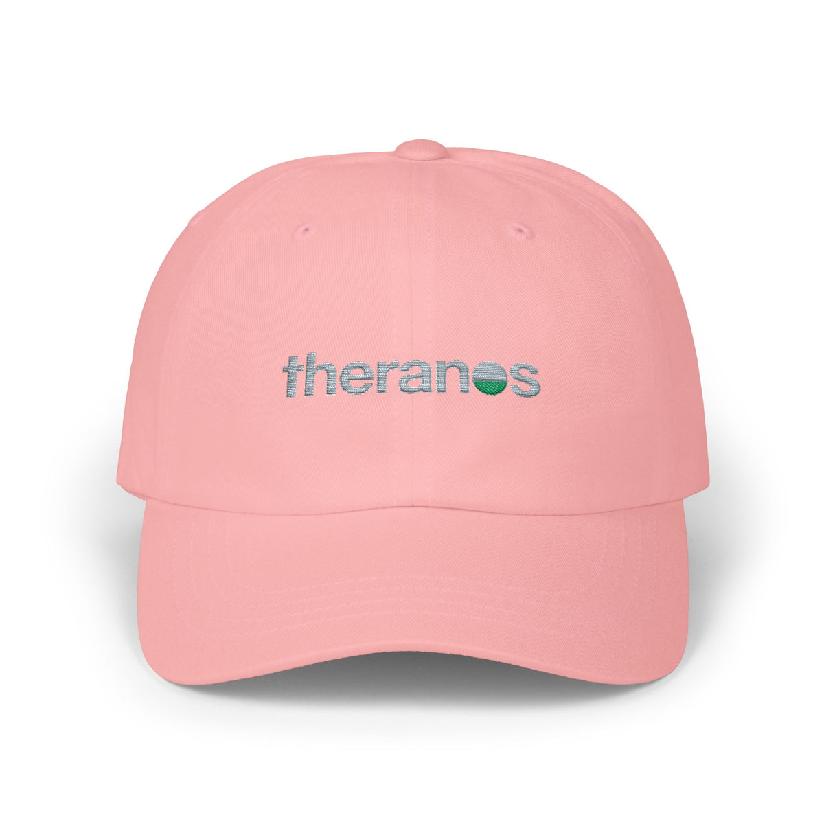 Theranos Embroidered Dad Cap Hat