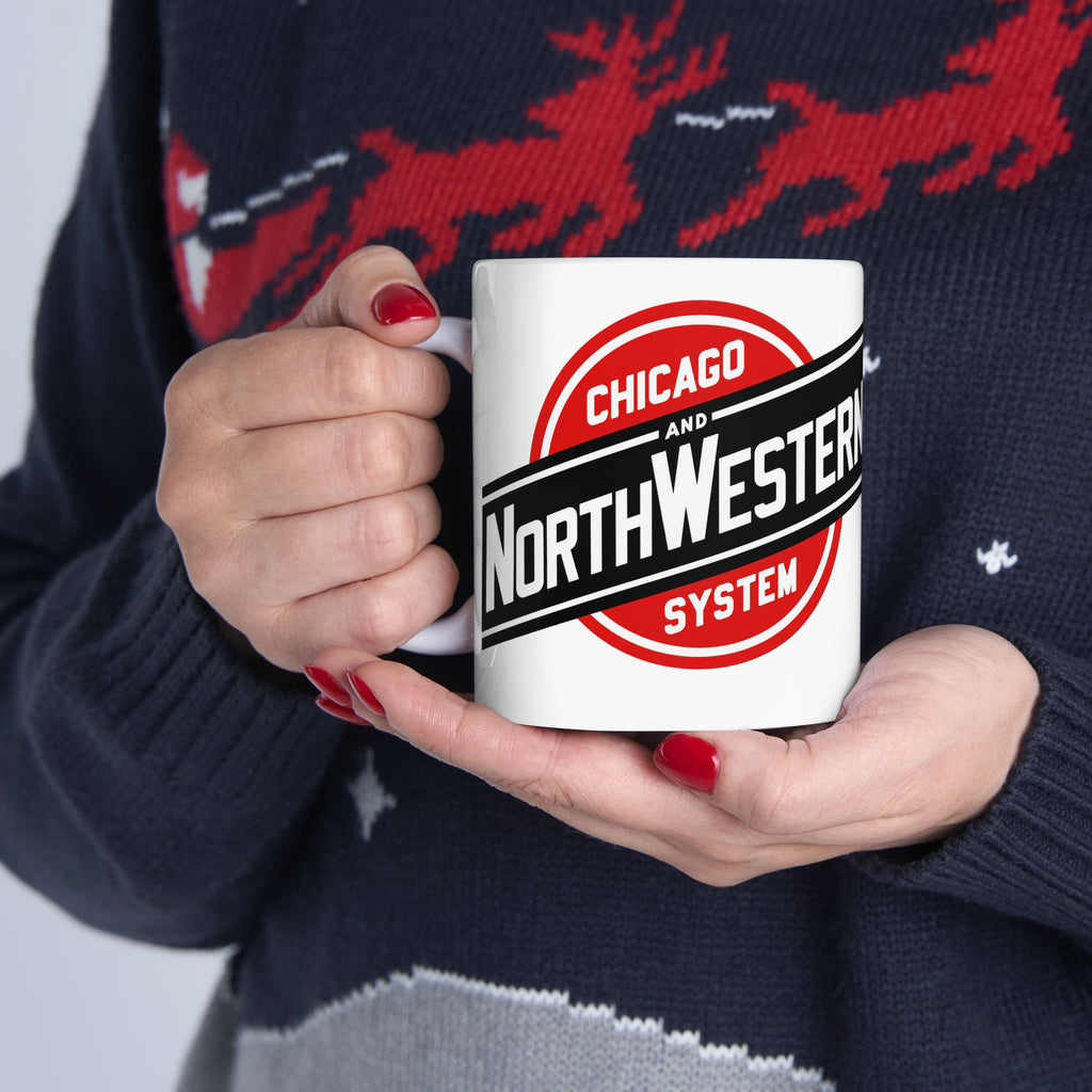 Chicago and North Western Railway Ceramic Coffee Mug