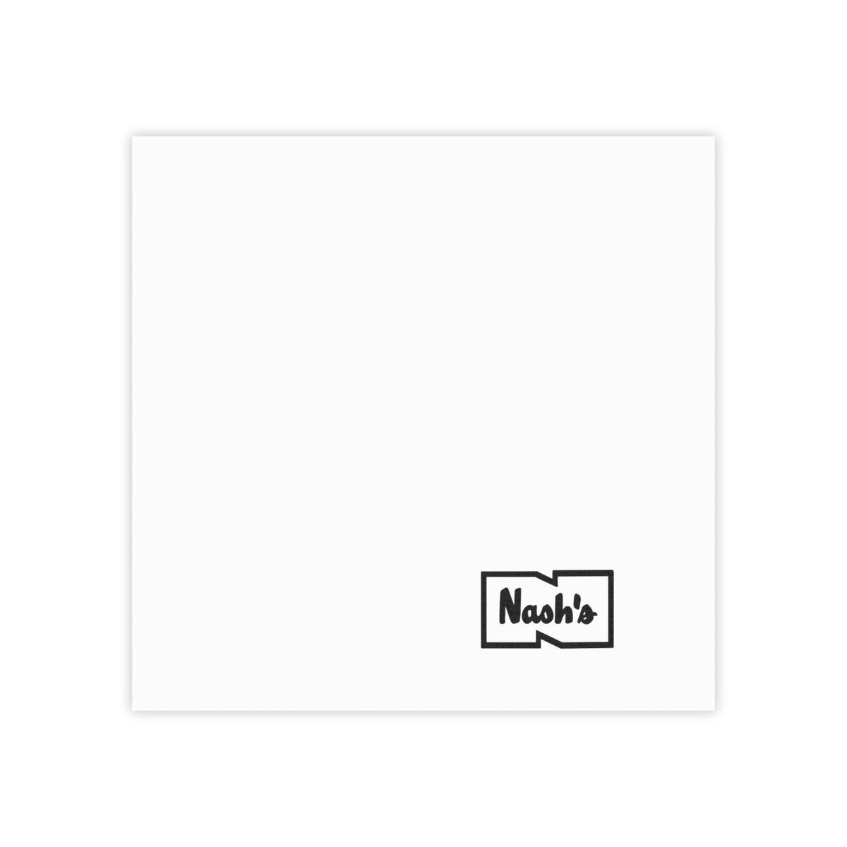 Nash's Sticky Post-it Note Pad