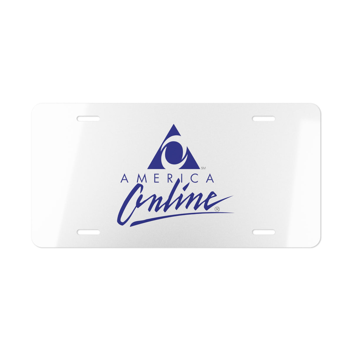 America Online (AOL) Vanity License Plate