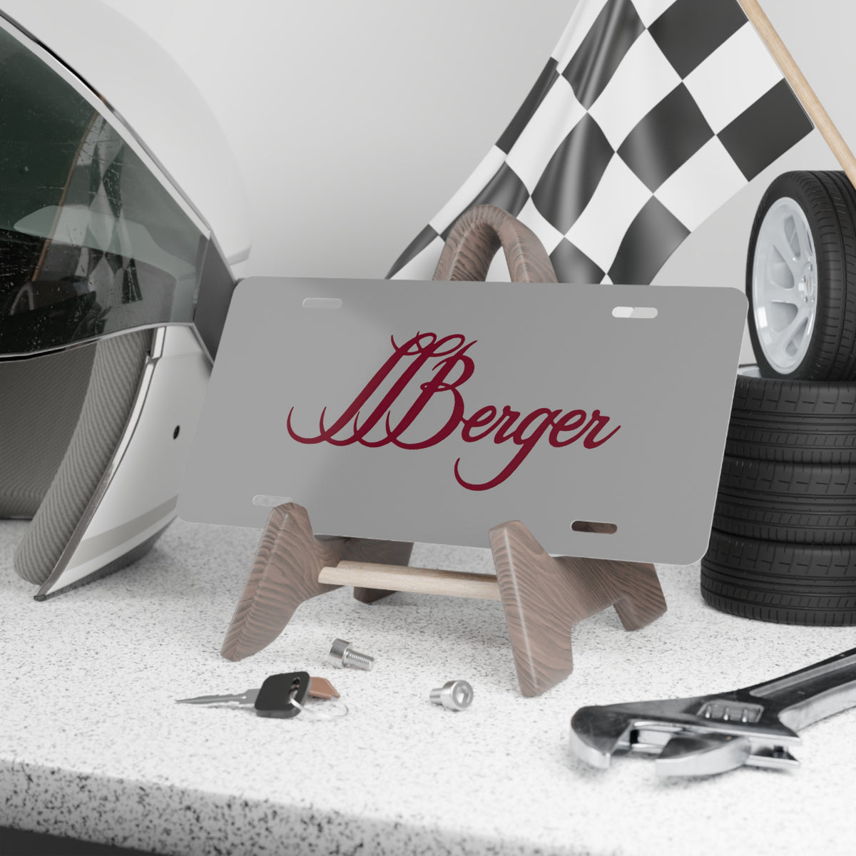 L. L. Berger Vanity License Plate