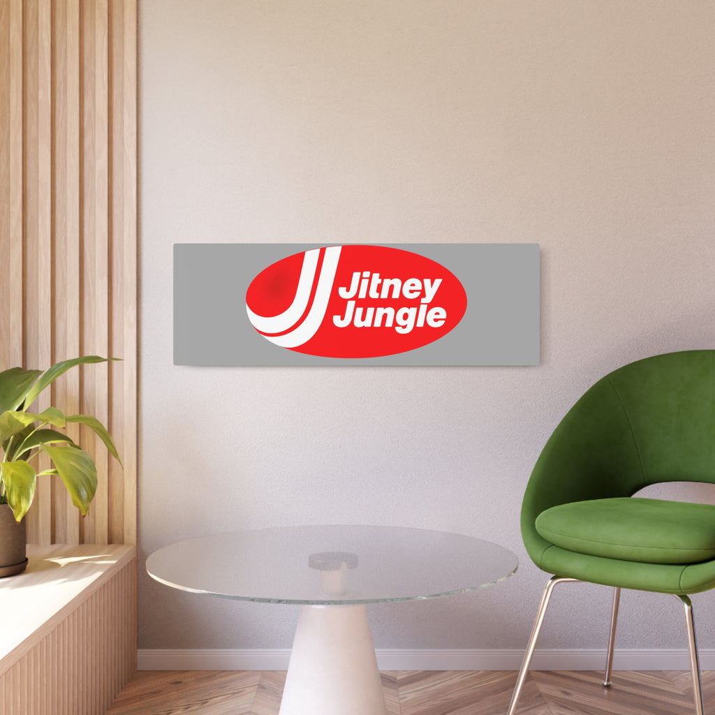 Jitney Jungle Metal Sign