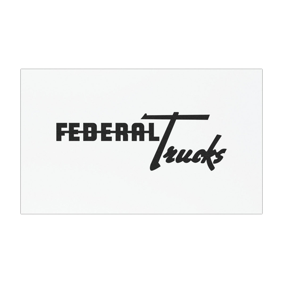 Federal Motor Truck Company Car Magnet