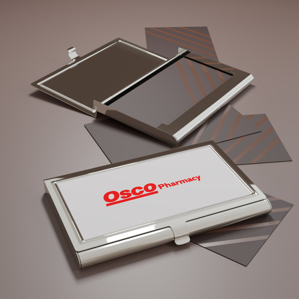 Osco Drug Metal Business Card Holder