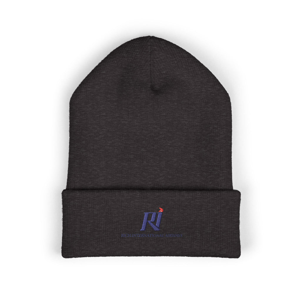 Rich International Airways Cuffed Beanie