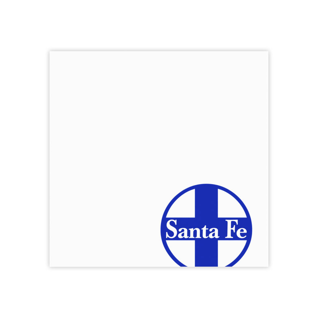 Atchison Topeka and Santa Fe Railway Sticky Post-it Note Pad