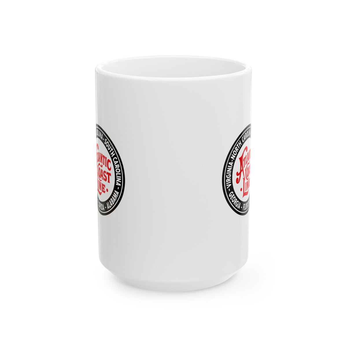 Atlantic Coast Line Railroad Ceramic Coffee Mug