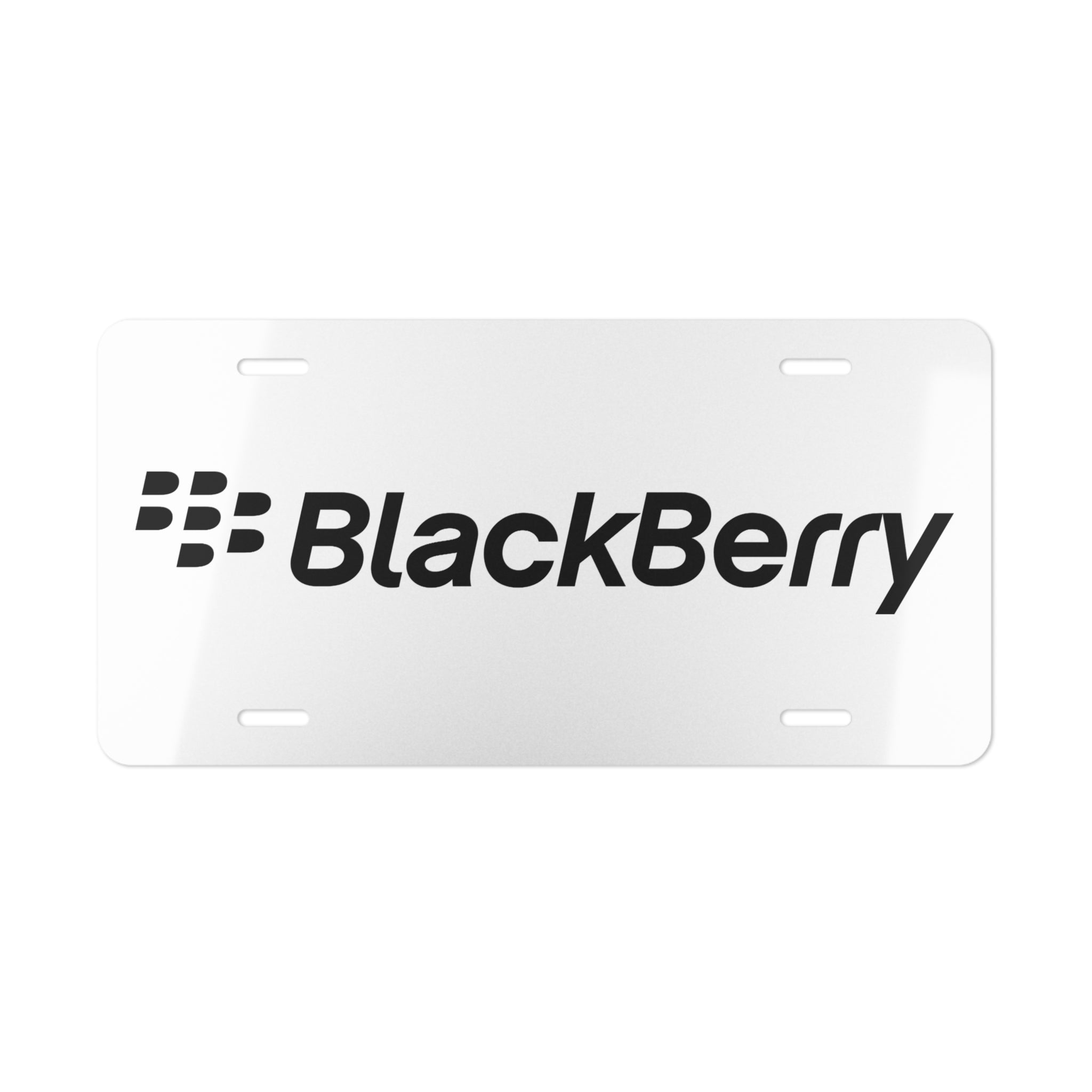 BlackBerry Vanity License Plate