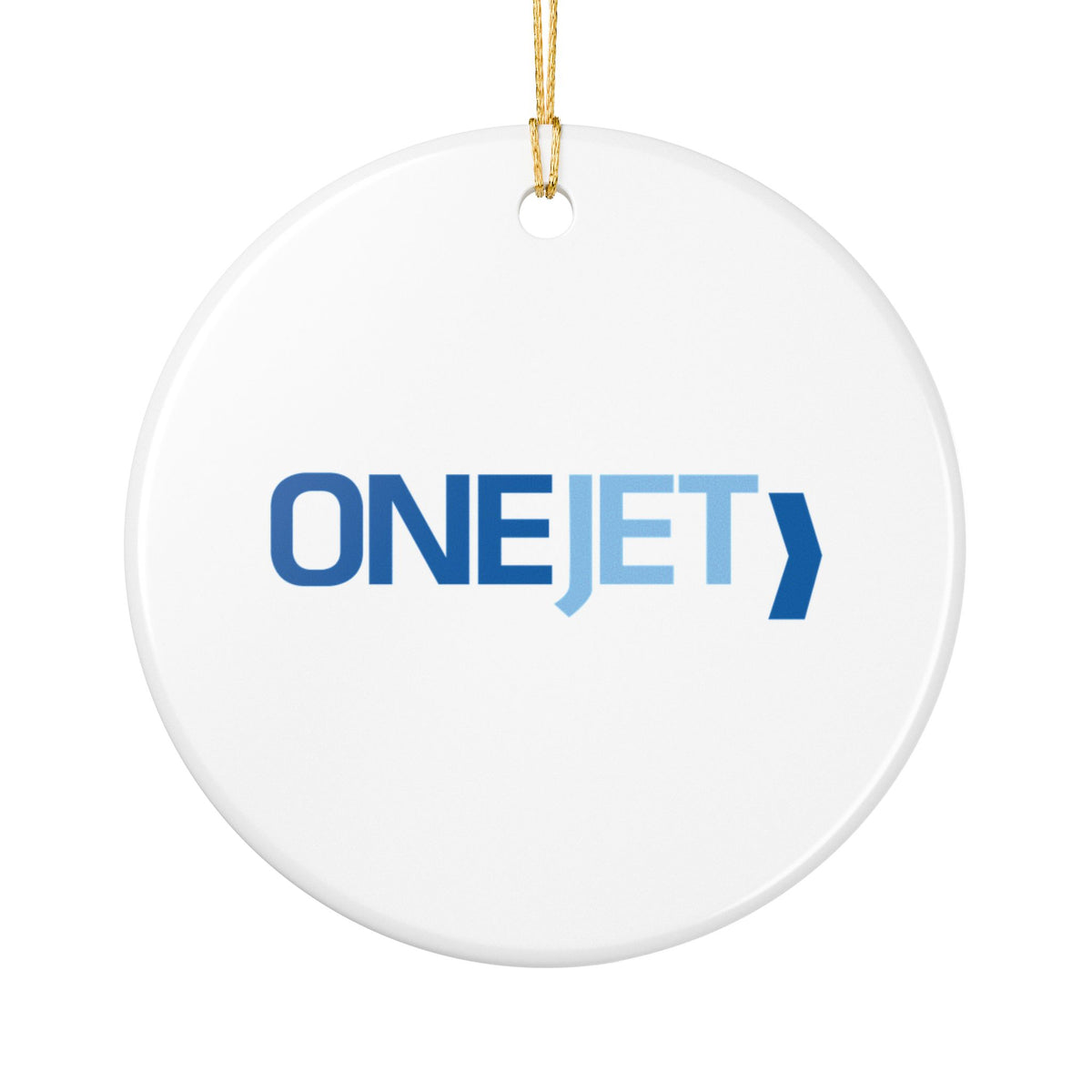 OneJet Ceramic Ornament