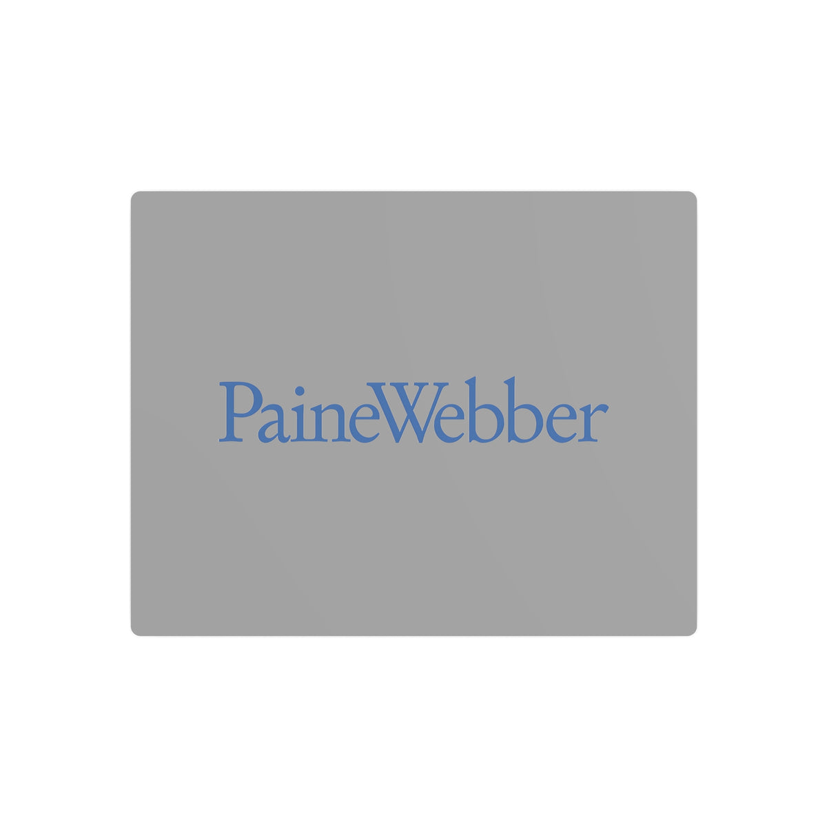 PaineWebber Metal Sign